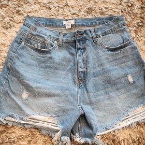 Denim Blue Women's Shorts